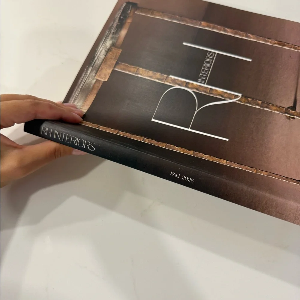 RH restoration hardware 2025 interiors magazine catalog